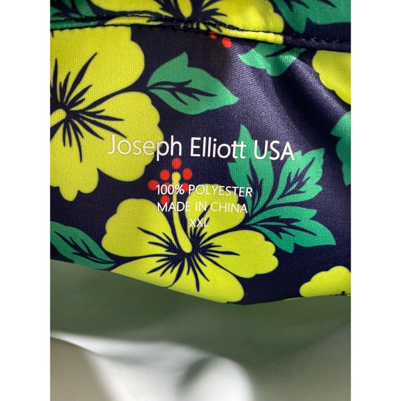 NWT Joseph Elliott USA Golf Shirt Size XXL Rapid Dry Bright Colors Lightweight - Picture 2 of 8